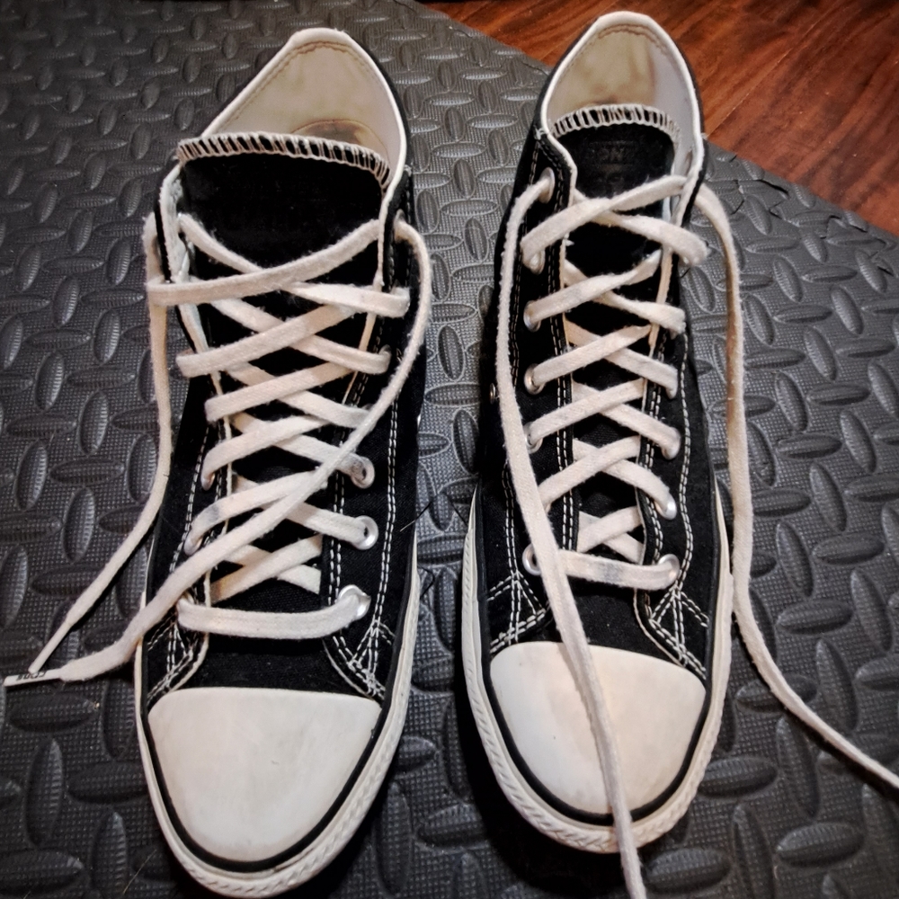Black High Top Converse